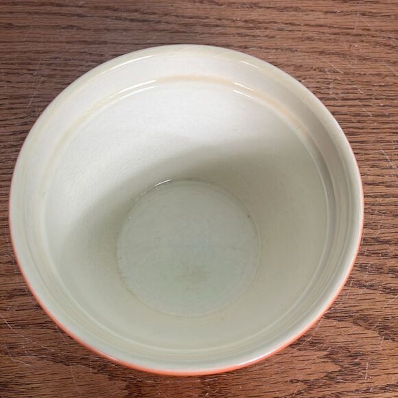 Crate&Barrel Portugal 5.5” Orange Addison Mixing Nesting Bowl - Picture 2 of 4